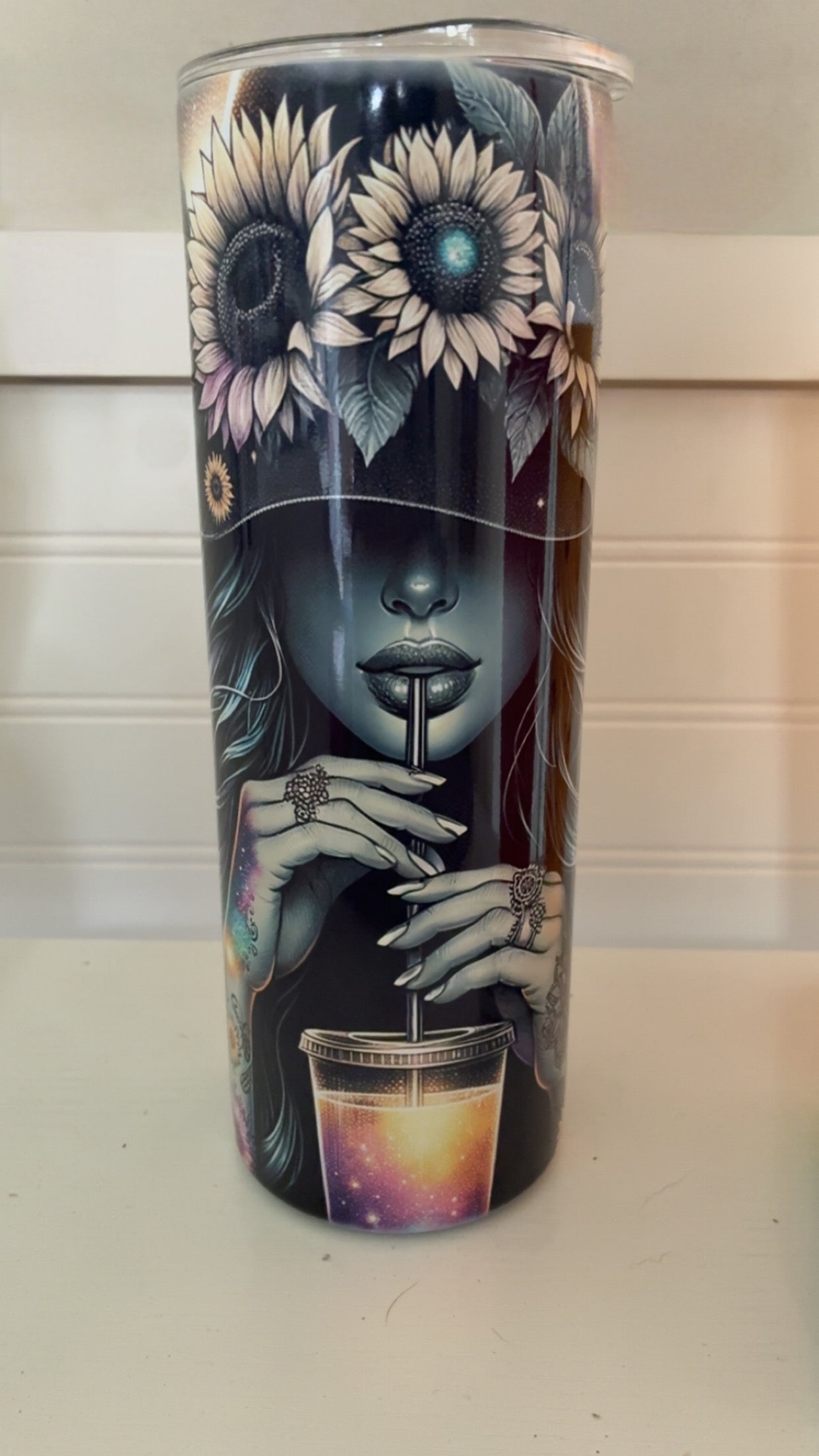 Sunflower Dream Galaxy Tumbler