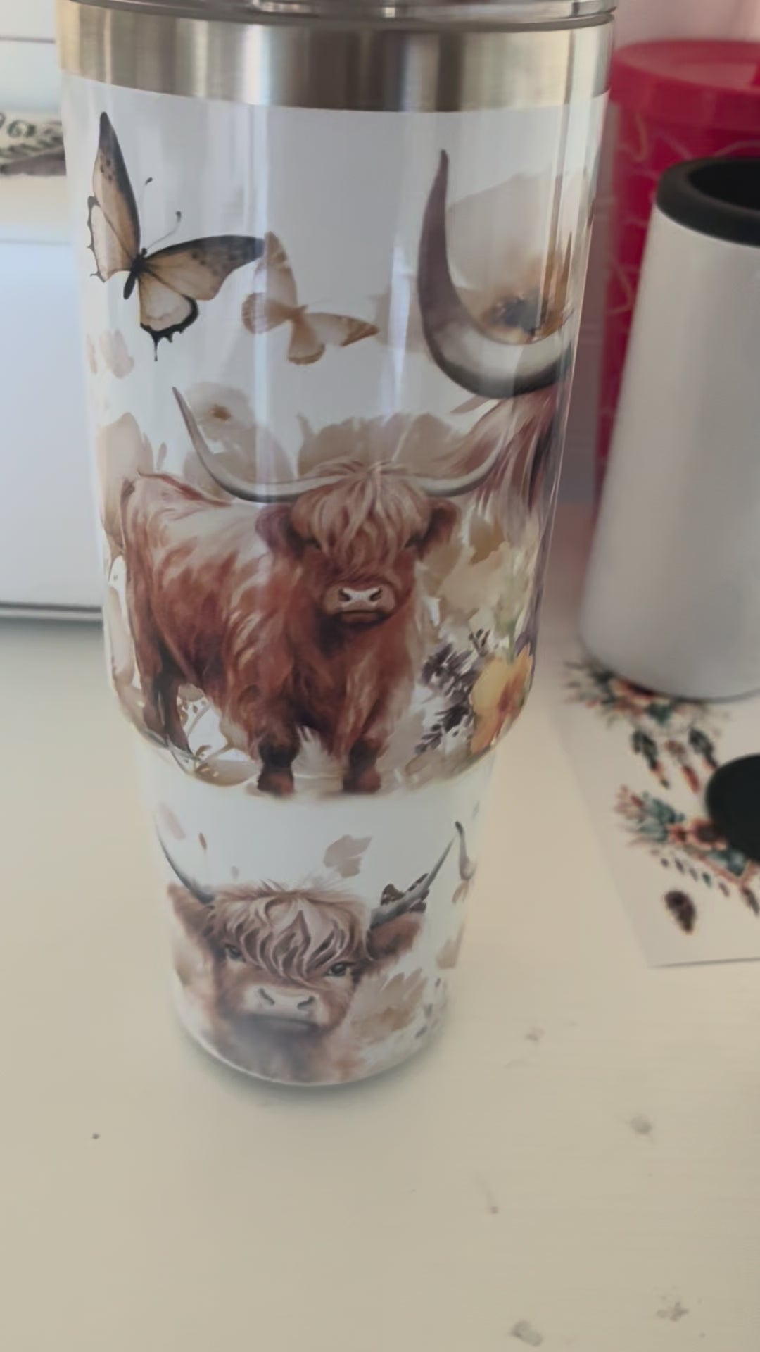 Custom 30 oz tumbler